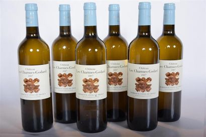 null 6 Blles	CH. LES CHARMES-GODARD	Côtes de Francs blanc	2007
	Et.: 4 impeccables,...