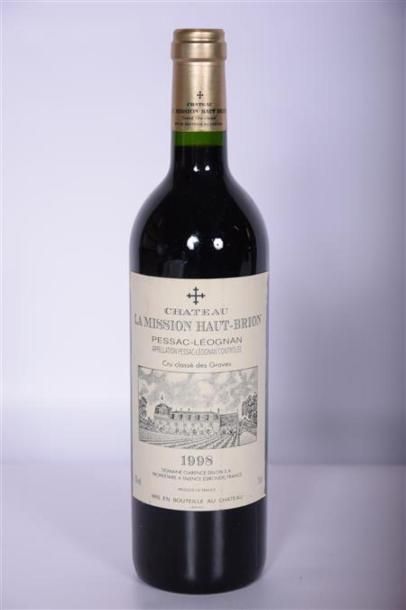 null 1 Blle	CH. LA MISSION HAUT BRION	Graves CC	1998
	Et. excellente. N : mi gou...