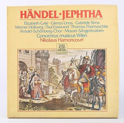 null HAENDEL - JEPHTHA
Concentus musicus Wien - Dir. Nikolaus Harnoncourt
Coffret...