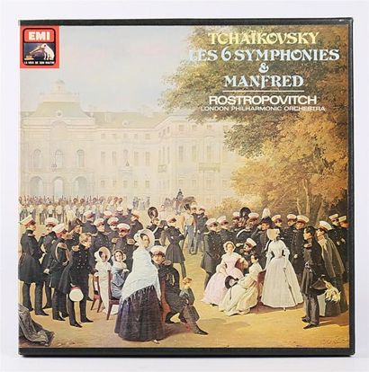 null TCHAIKOSVKY - Les six symphonies de Manfred
Rostropovitch, London philharmonic...