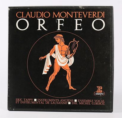 null MONTEVERDI Claudio - Orfeo 
Eric Tappy - Instruments anciens - Ensemble vocal...