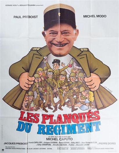 null KOUPER Léo(affichiste)
Affiche du film " Les planqués du régiment " réalisé...