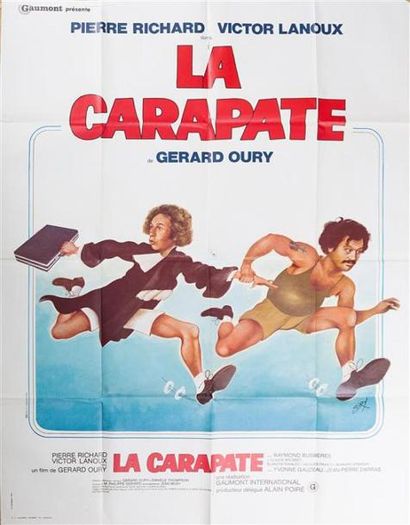null SIRY (affichiste)
Affiche du film " La Carapate " réalisé par Gérard Oury avec...