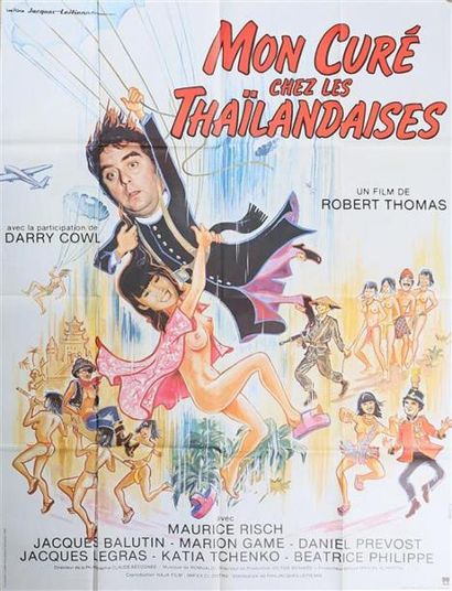 null MARTY (affichiste)
Affiche du film " Mon curé chez les thaïlandaises " réalisé...