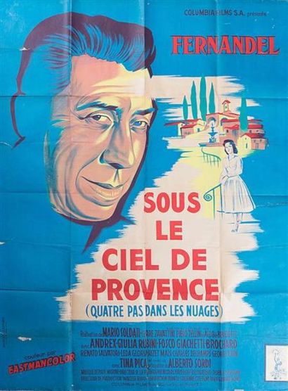 null Affiche du film " Sous le soleil de Provence " réalisé par Mario Soldati avec...