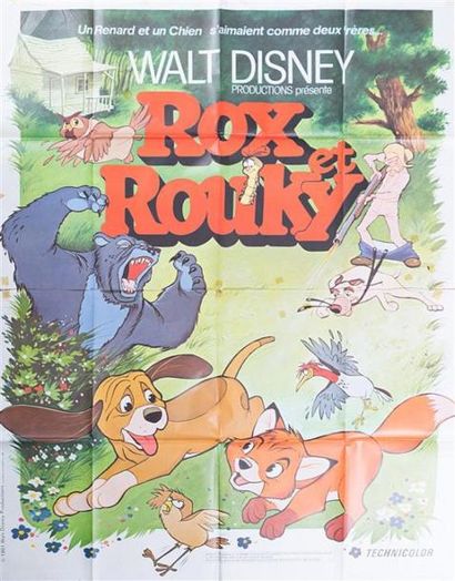 null TECHNICOLOR (affichiste)
Affiche du film " Rox et Rocky "de Walt Disney Porductions
Imp....
