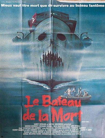 null Affiche du film " Le bateau de la mort " réalisé par Alvin Rakoff
Imp. : Lalande...