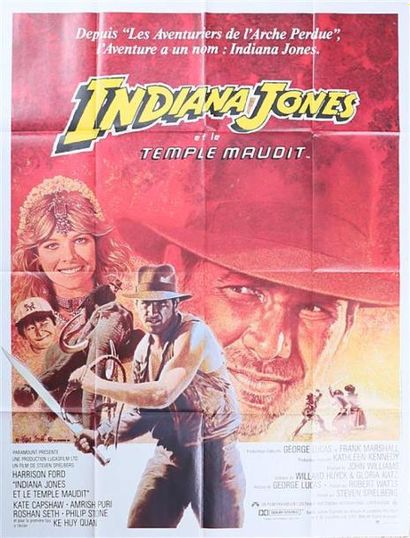 null MICHEL JOUIN by Spadem (affichiste)
Affiche du film " Indiana Jones et le temple...