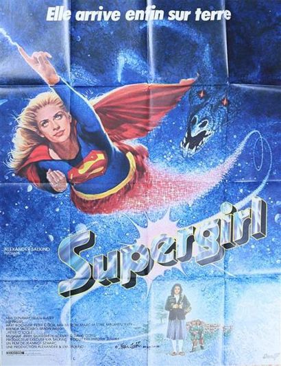 null JOUIN Michel by Spadem (affichiste) 
Affiche du film " Supergirl " réalisé par...