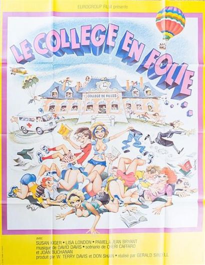null TEALDI (affichiste)
Affiche du film " Le collège en folie " réalisé par Gérald...
