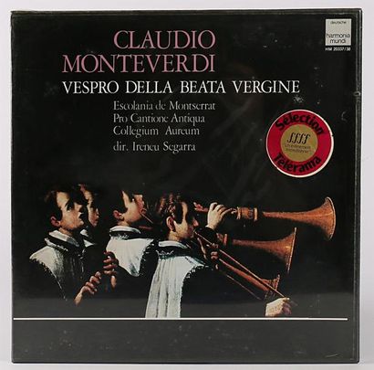 null MONTEVERDI Claudio - Vespro della beatta vergine
Dir. Ireneu Segarra
Coffret...