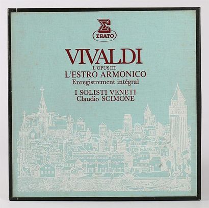 null VIVALDI - L'Opus III l'Estro Armonico 
Claudio Scimone
Coffret - 3 Disques 33T...