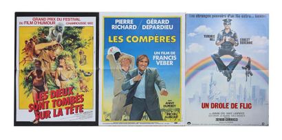 null Lot de trois affiches comprenant
-MASCII (affichiste)
Affiche du film " Les...