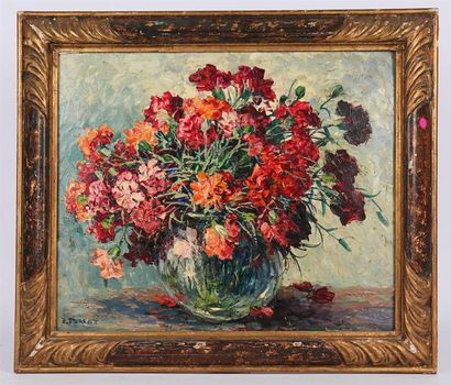 null FOREST Pierre (1881-1971)
Vase au bouquet de fleurs
Huile sur carton
Signée...