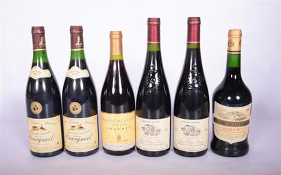 null Lot de 6 blles de vin rouge comprenant :		
1 Blle	CÔTES DU RHÔNE VILLAGES Dom....