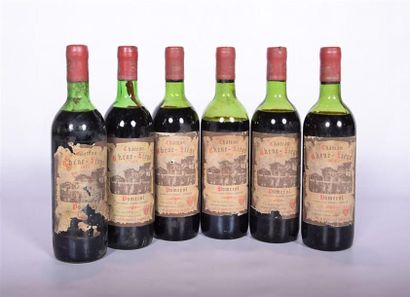 null 6 Blles	CH. CHENE LIÈGE	Pomerol	
	2 blles de 1975, 4 blles de 1974.		
	Et.:...