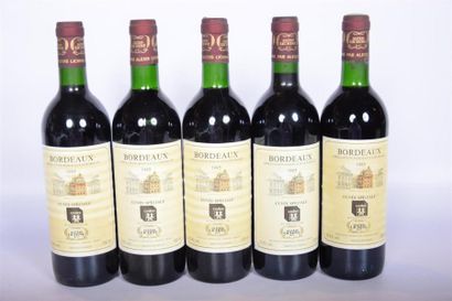 null 5 Blles	CUVÉE SPÉCIALE	Bordeaux mise nég.	1985
	Et. à peine tachées. N : 1 mi...