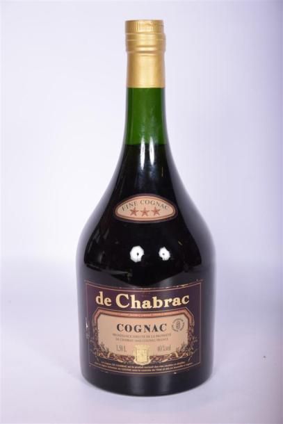null 1 Mag	Fine Cognac *** mise de Chabrac 		
	1,5 L - 40° - Présentation et niveau...