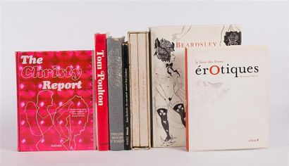 null [EROTICA - ARTS]
Lot comprenant sept volumes : 
GAGEY Roland - L'Enfer des Beaux-Arts...