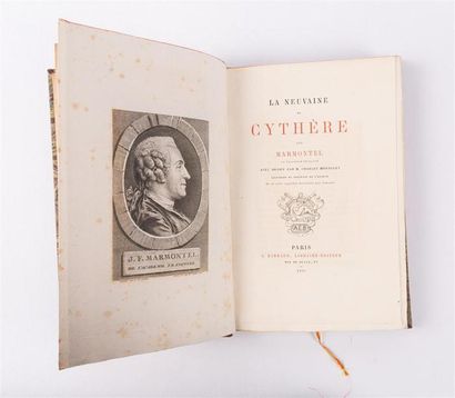 null MARMONTEL - La neuvaine de Cythère - Paris A. Barraud 1879 - un volume in-8°...
