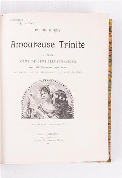 null GUEDY Pierre - Amoureuse trinité - Paris, Nilsson Per Lamm Succ SD - un volume...