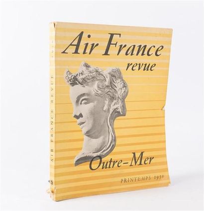 null [AIR FRANCE]
Revue Air France XVème année, Outre Mer, Printemps 1950, présentée...