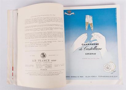 null [AIR FRANCE]
Revue Air France XVème année, Outre Mer, Printemps 1950, présentée...