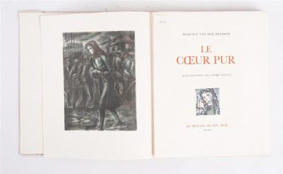 null VAN DER MEERSCH Maxence - Le coeur pur - Au moulin de Pen-Mur 1950 - un volume...