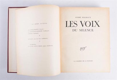 null MALRAUX André - Les voix du Silence - NRF La galerie de la pléiade - un volume...