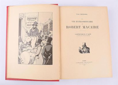 null MONTORGUEIL Georges - La vie extraordinaire de Robert Macaire - Paris Librairie...