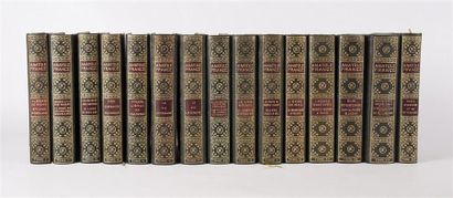 null FRANCE Anatole - Ensemble de quinze volumes Oeuvres complétes illustrées de...