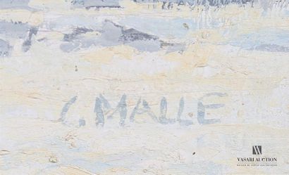 null MALLE Charles (né en 1935)
Vue de la Scarpe à Douai
Huile sur toile
Signée en...