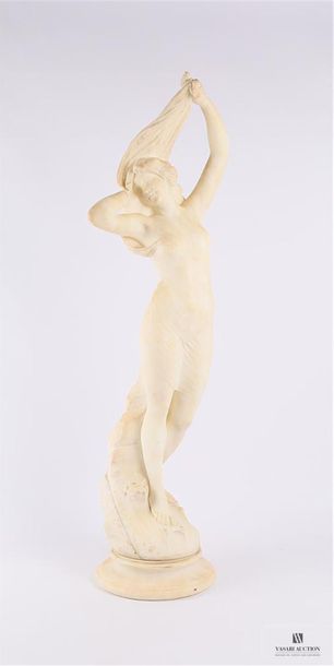 null BATTIGLIA Eugenio (XIXème - XXème siècle)
Sculpture en albâtre figurant une...