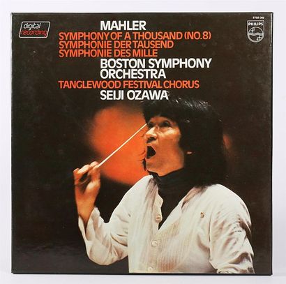 null MAHLER - Symphony of a thousand n° 8 
Boston Symphony Orchestra - Tanglewood...