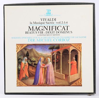 null VIVALDI - La musique sacrée / Vol 2-3-4 Magnificat Beatus Vir - Dixit Dominus...