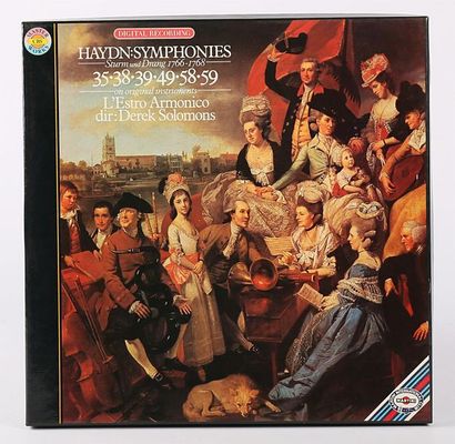 null HAYDN - Symphonies n° 35-38-39-49-58-59
L'Estro Armonico - Dir. Derk Solomons
Coffret...