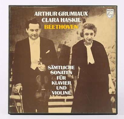 null BEETHOVEN - Sâmtliche Sonaten füt Klavier und violine 
Arthur Grumiaux - Clara...