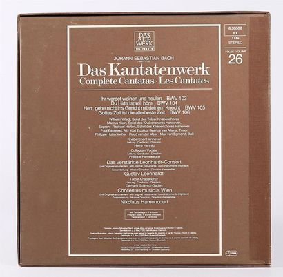 null BACH - Das Kantatenwerk, complete cantatas, Vol 26
Ensemble vocal e Munich -...