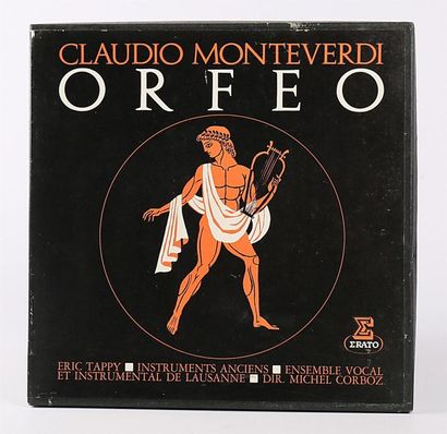 null MONTEVERDI Claudio - Orfeo 
Eric Tappy - Instruments anciens - Ensemble vocal...