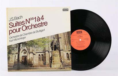 null BACH - Suites n°1 à 4 pour Orchestre 
Orchestre de chambre de Stuttagart - Dir....