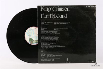 null KING CRIMSON - Earthbound
1 Disque 33T sous pochette et chemise cartonnée
Label...
