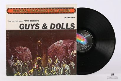 null GUY AND DOLLS- A musical fable of Broadway
1 Disque 33T sous pochette et chemise...