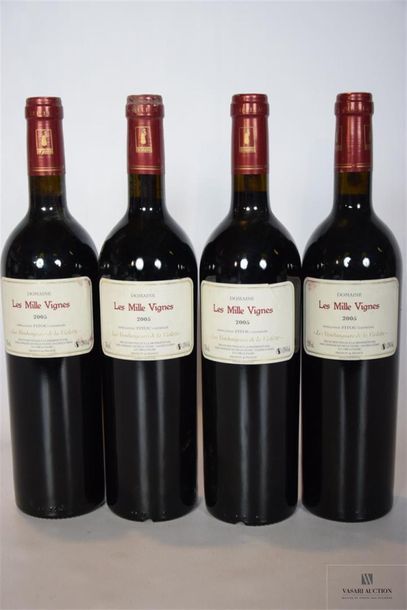 null 4 Blles	FITOU "Les Vendangeurs de La Violette" mise Dom. Les Mille Vignes		2005
	Et....