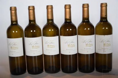 null 6 Blles	CH. HAUT GUILLEBOT 	Bordeaux blanc	2009
	Et.: 5 excellentes, 1 un peu...