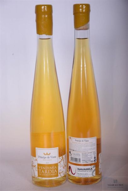 null 2 x 50 cl	NAVARRA Vendimia Tardia de Chardonnay (vin doux) mise Bodegas		2013
	Principe...
