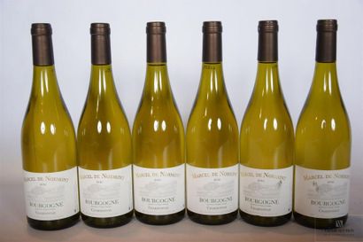 null 6 Blles	BOURGONE Chardonnay mise M. de Normont		2016
	Et.: 4 impeccables, 2...