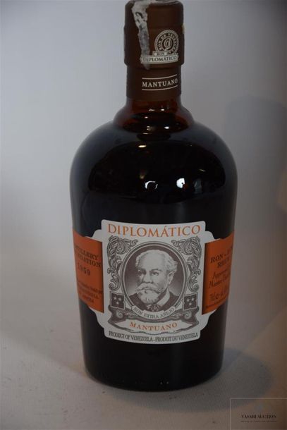 null 1 Blle	Rhum Extra Anejo DIPLOMATICO "Mantuano" (Venezuela)		
	70 cl - 40° -...