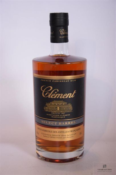 null 1 Blle	Rhum Agricole des Antilles Françaises CLÉMENT Select Barrel		
	100 cl...