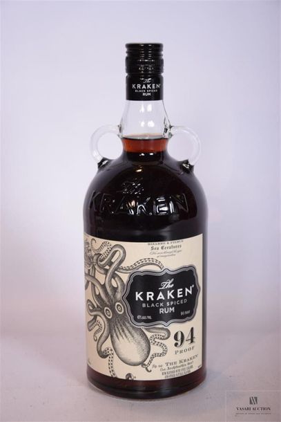 null 1 Blle	Rum "Black Spiced" THE KRAKEN 94 Proof (Caraibles)		
	Rhum à base d'épices...