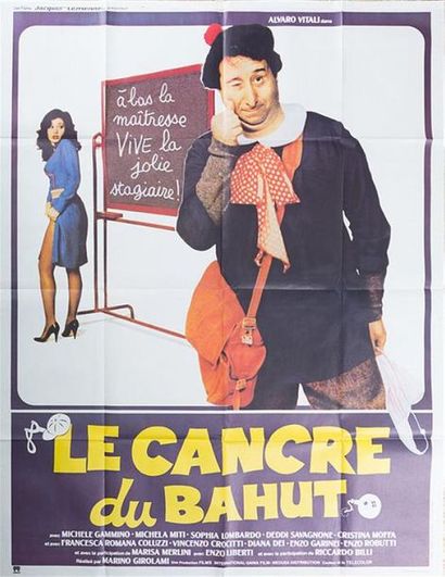 null Affiche du film " Le cancre du bahut " réalisé par Marino Girolalmi 
Imp. :...